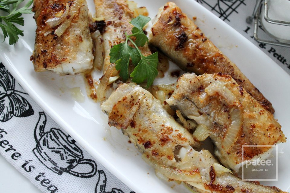 Минтай, жаренный на сливочном и оливковом масле - Шаг 11