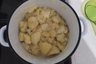 Картофель отварной с маслом