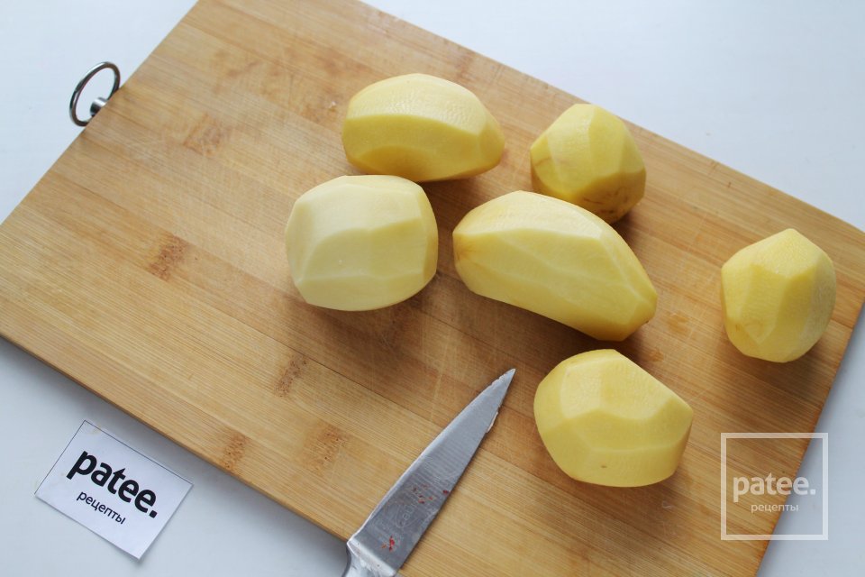 Картофельное пюре с брокколи на сливочном масле и молоке - Шаг 2