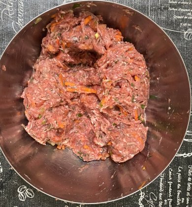 Гнезда из фарша - Шаг 3