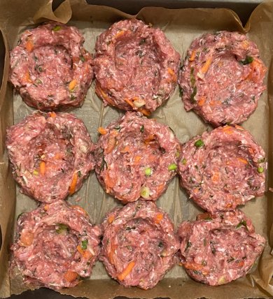 Гнезда из фарша - Шаг 5