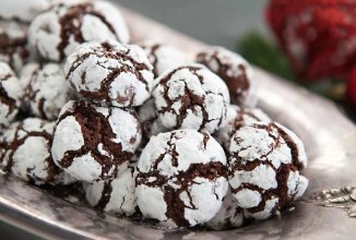 Мраморные печенья(шоколадные)