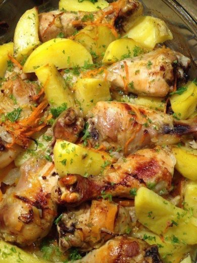 Курица по-деревенски 🍗 - Шаг 1