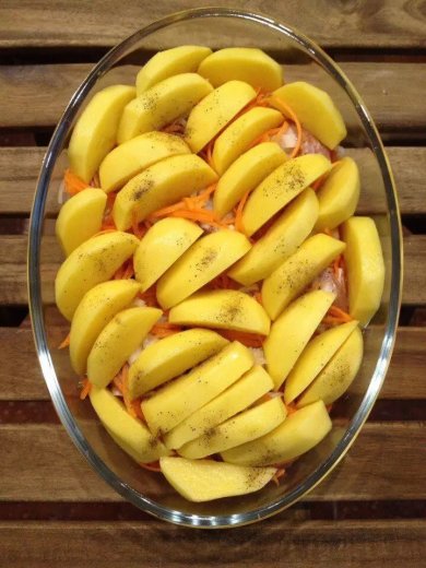 Курица по-деревенски 🍗 - Шаг 5