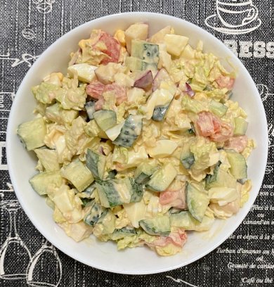 Салат из пекинской капусты - Шаг 6