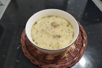 Сливочный суп с грибами