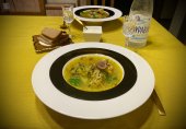 Ленинградский Рассольник с почками и перловкой