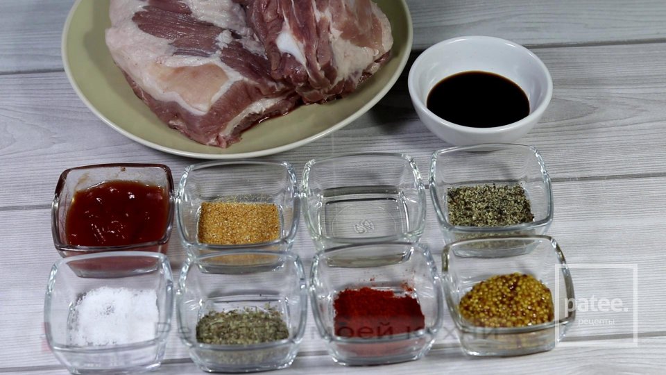 Свиные ребрышки в духовке - Шаг 1