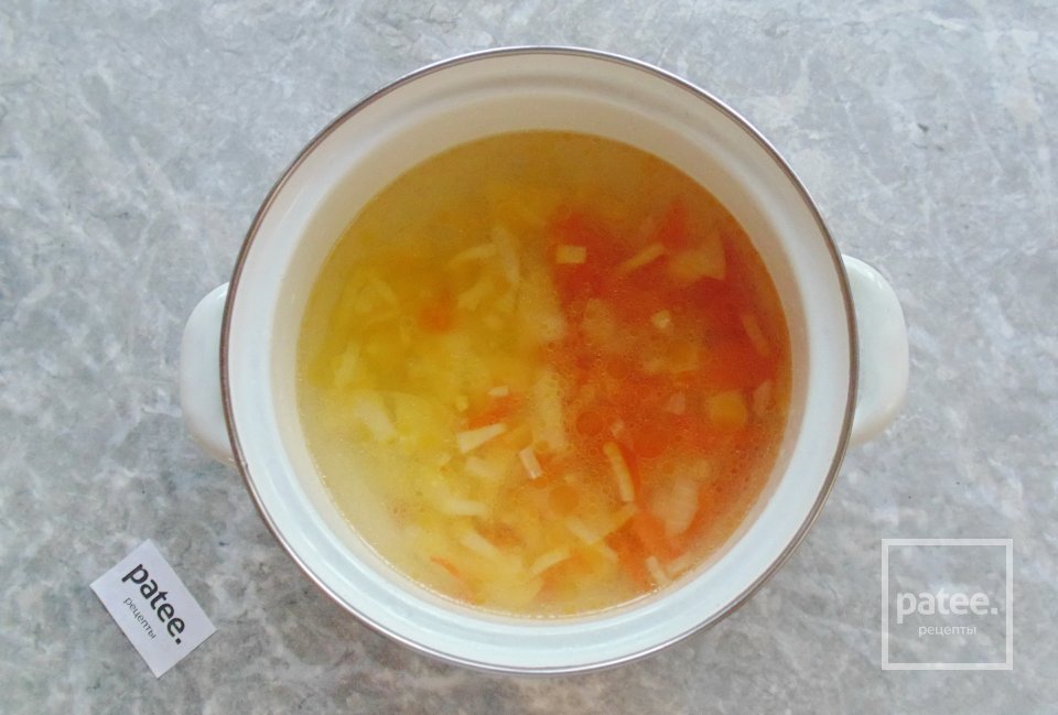 Суп с фрикадельками и брокколи - Шаг 5