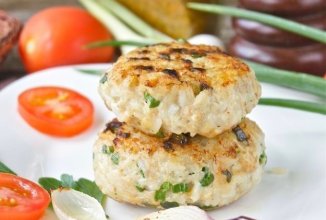 Куриные котлеты с рисом 👍🏼