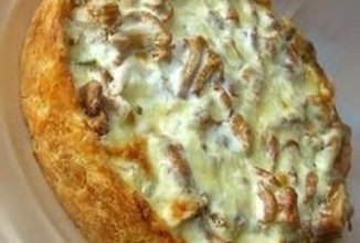 Киш с лисичками 👍🏼