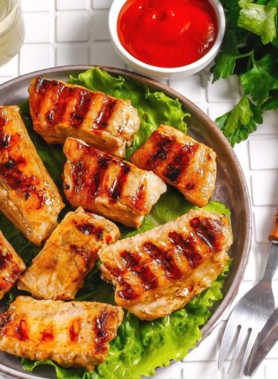 Свиные ребрышки на электрогриле 🥩 - Шаг 5