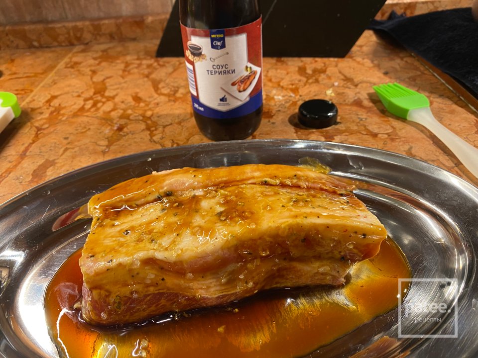 Японский Рамен на курином бульоне со свининой - Шаг 5