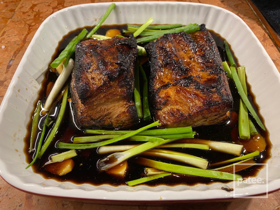 Японский Рамен на курином бульоне со свининой - Шаг 7