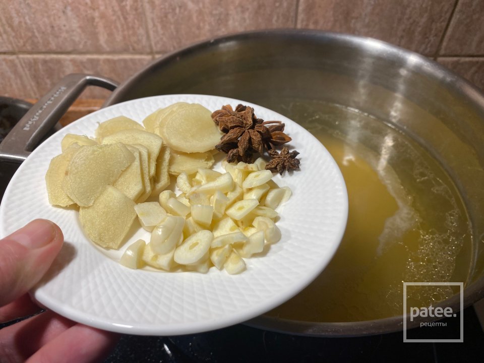 Японский Рамен на курином бульоне со свининой - Шаг 8