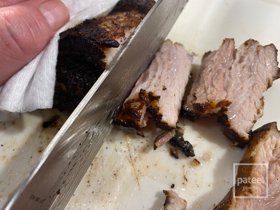 Японский Рамен на курином бульоне со свининой - Шаг 14