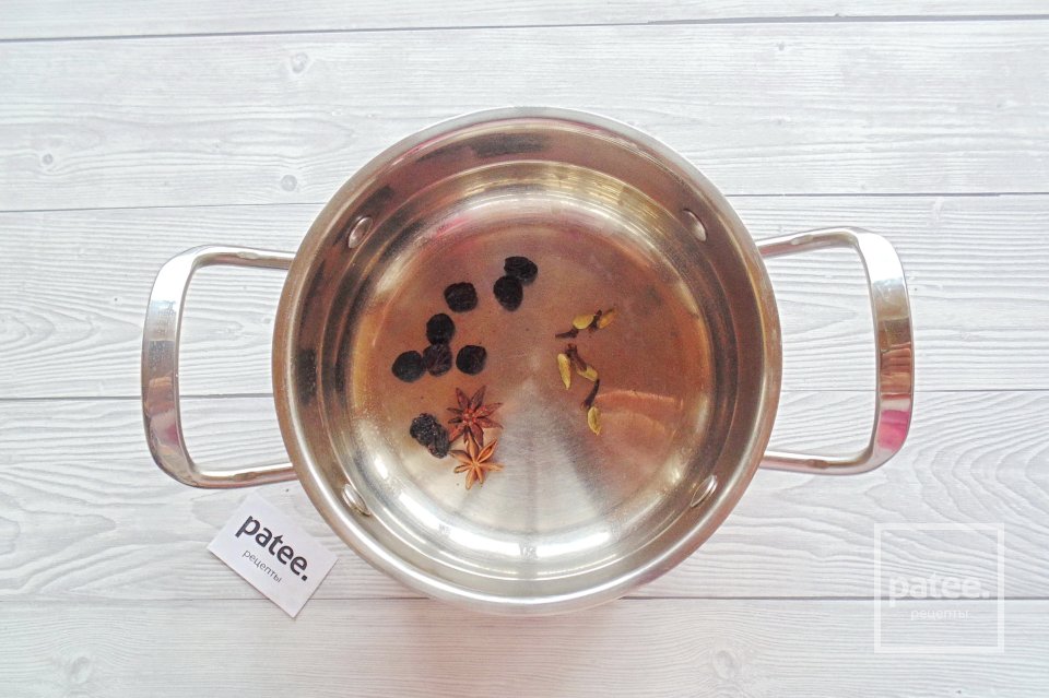 Глинтвейн из красного вина - Шаг 3