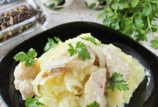 Картошка с рыбой 🐟