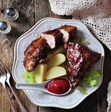 Свиные ребрышки в медово-горчичном соусе 👍🏼 - Шаг 5