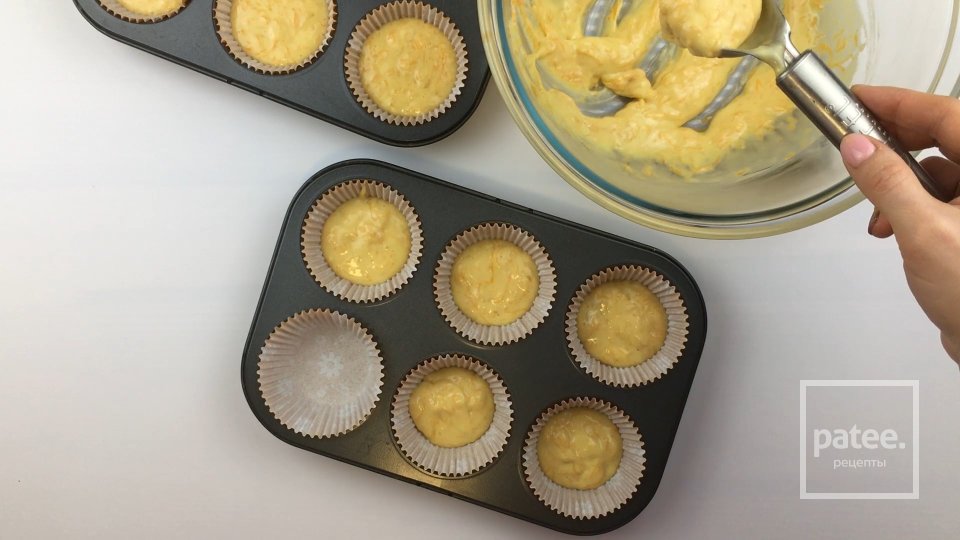 Тыквенные кексы с хрустящей шапочкой - Шаг 4