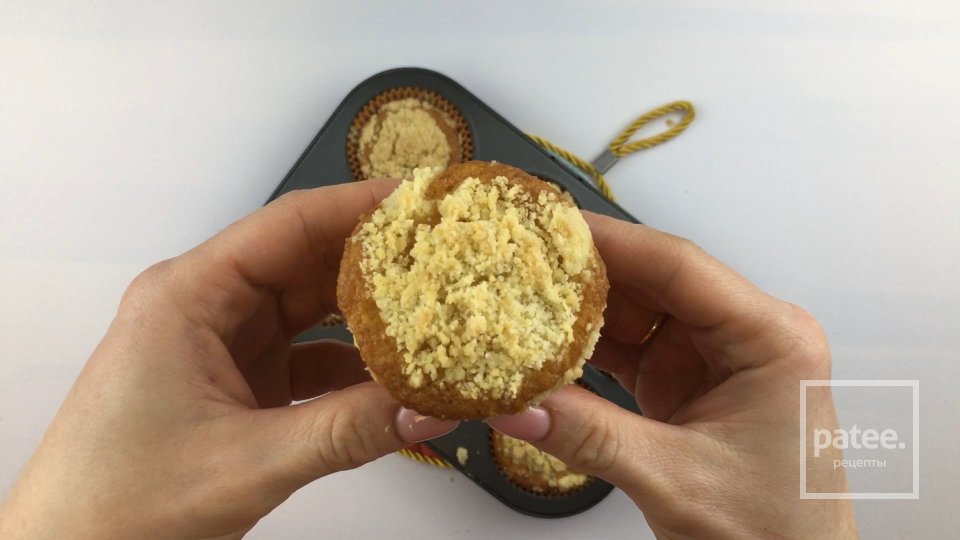Тыквенные кексы с хрустящей шапочкой - Шаг 6