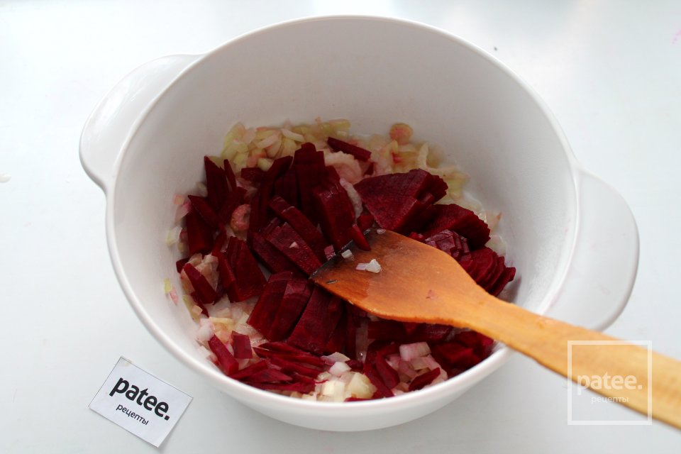 Борщ с красной фасолью и брокколи - Шаг 6