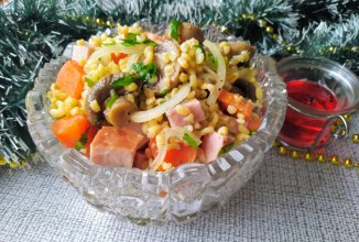 Салат "А-ля Кутья" на Рождество 2022 (без майонеза). Вкусная новинка!