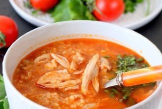 Алжирский куриный суп с кус-кусом 🍲