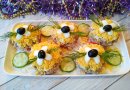 Быстрая закуска на праздничный стол (10 минут и все готово)!