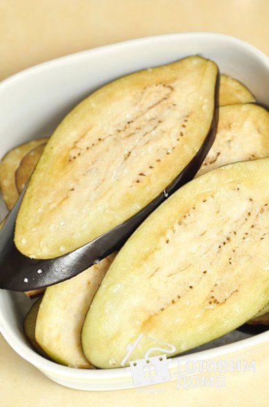 Куриные грудки, запеченные с баклажанами и моцареллой 🍗 - Шаг 3