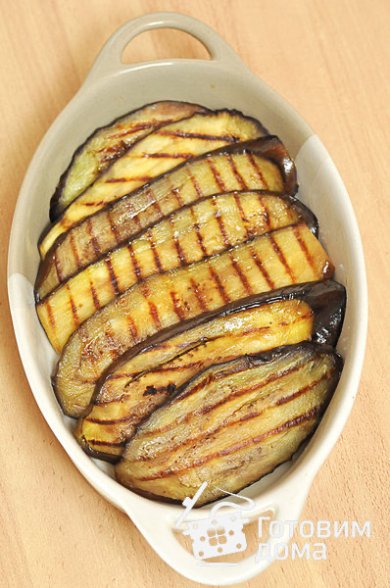 Куриные грудки, запеченные с баклажанами и моцареллой 🍗 - Шаг 10