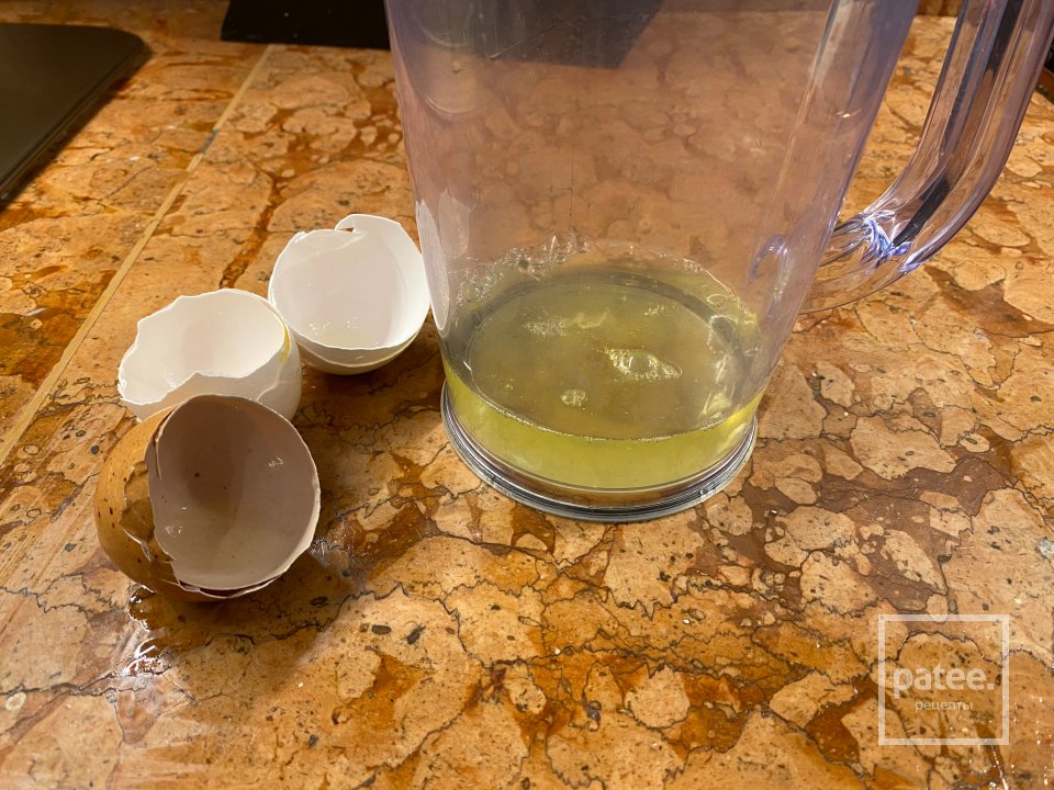 Жареная айва с облачным хлебом из матчи - Шаг 1