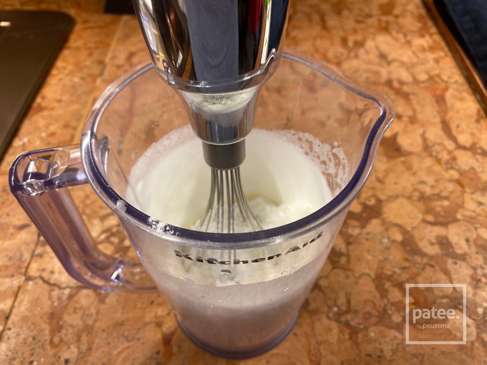 Жареная айва с облачным хлебом из матчи - Шаг 3