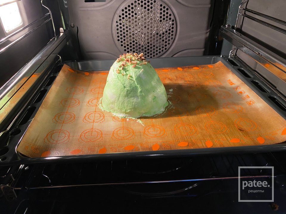 Жареная айва с облачным хлебом из матчи - Шаг 7