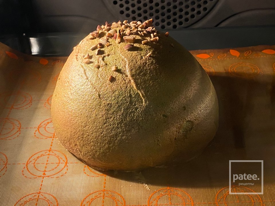 Жареная айва с облачным хлебом из матчи - Шаг 8