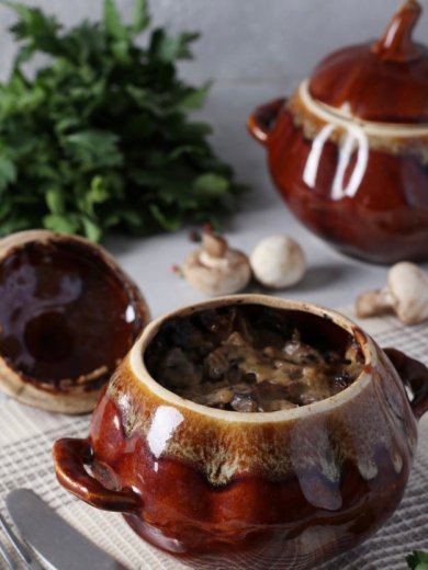 Мясо по-петровски в горшочке 🥩 - Шаг 10