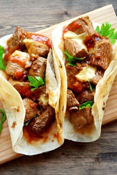 Фахита 👍🏼 - Шаг 5