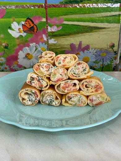 Яичные роллы - Шаг 8