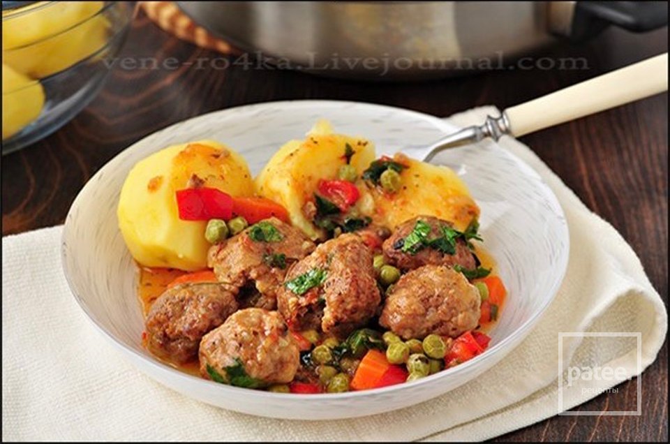 Фрикадельки с овощным рагу 👍🏼 - Шаг 1