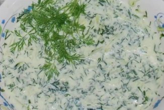 Холодный огуречный суп «Для похудения»🥒