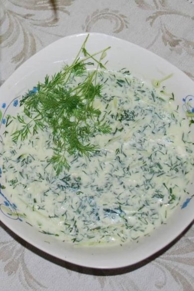 Холодный огуречный суп «Для похудения»🥒 - Шаг 1