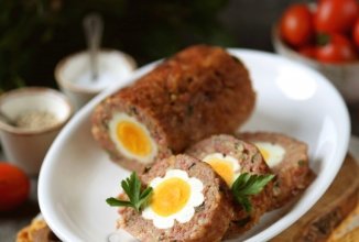 Мясной рулет с рисом и яйцом👍🏼