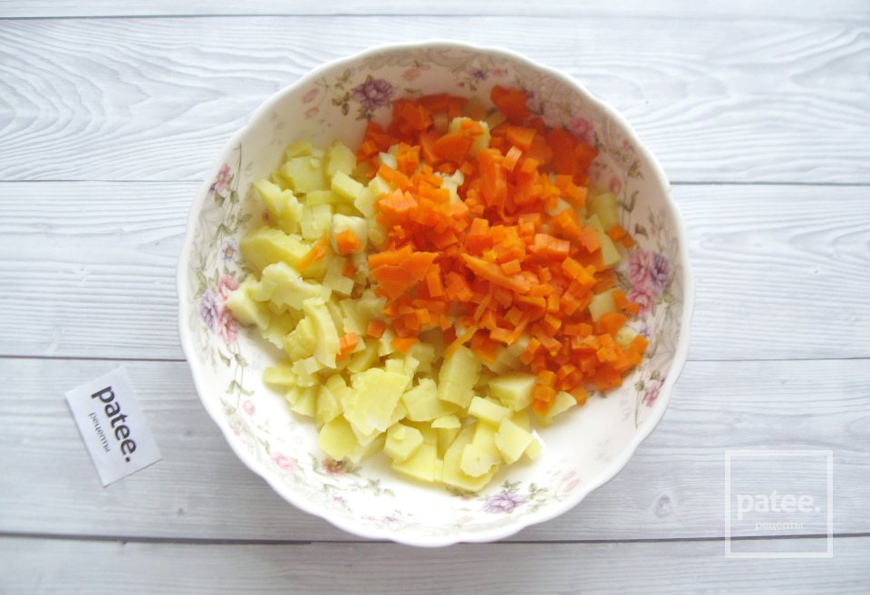 Салат "Оливье" с бужениной - Шаг 3