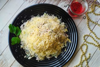 Вкусный салат с языком, всегда в моем меню на праздники!