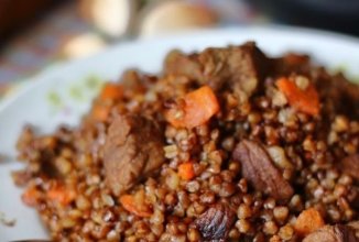 Плов из гречки с мясом 👍🏼