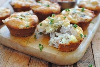 Куриные маффины с сыром 👍🏼