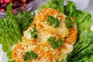 Куриные отбивные с морковью и луком 🍗