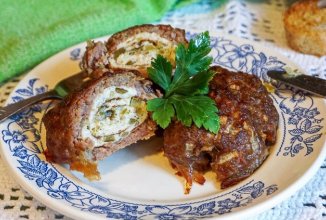 Зразы мясные с омлетом 👍🏼