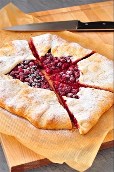 Деревенская галета с вишней и клюквой 🥧 - Шаг 7