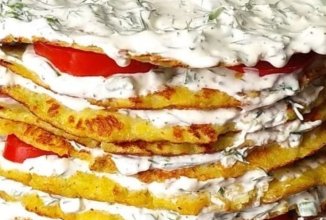 Закусочный торт из кабачков и картофеля
👍🏼